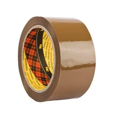 Nastro adesivo per imballaggio Scotch 371 50 mm x 66 m - Marrone - immagine 1