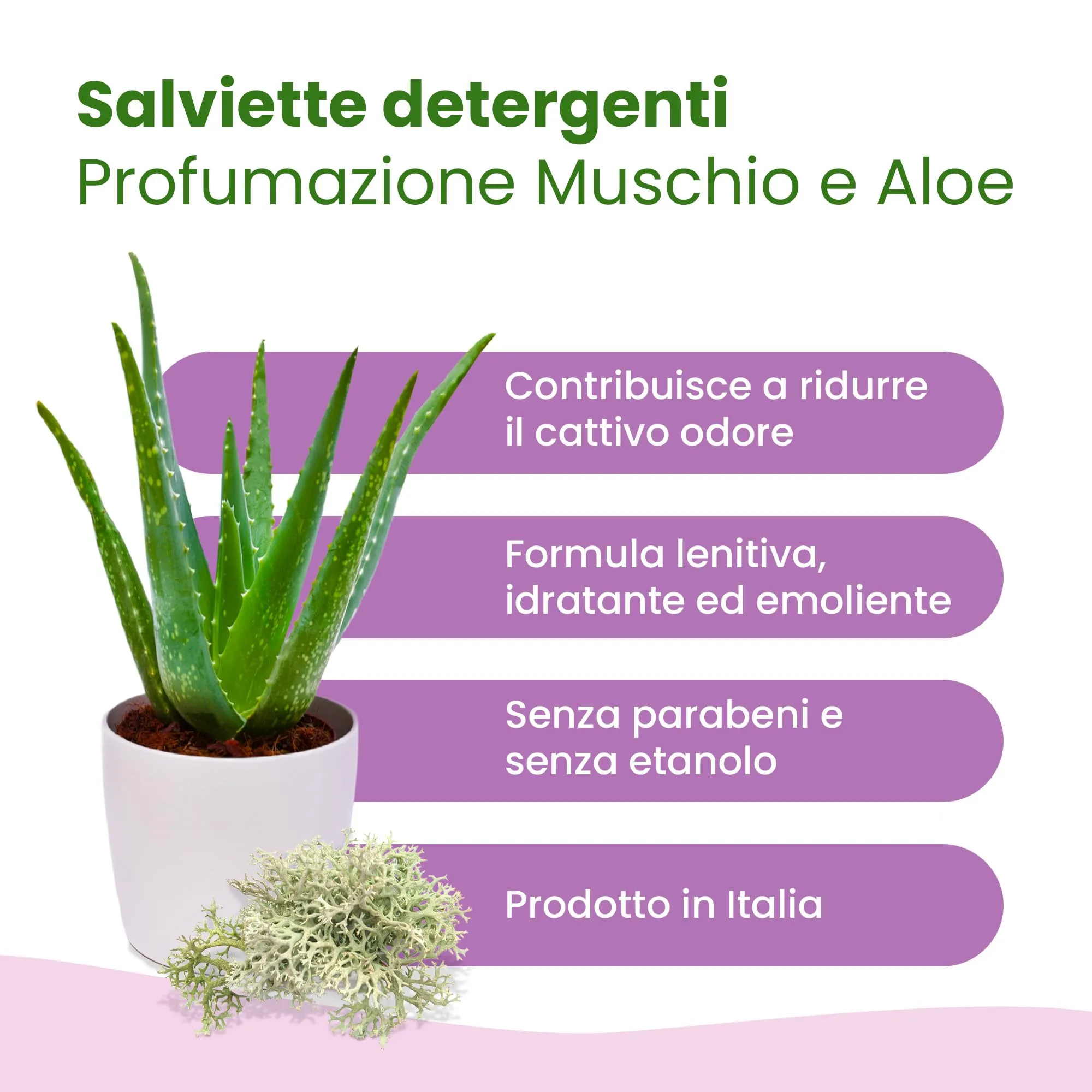 CAMON - Salviette Detergenti per Cani e Gatti, 30x20 cm, Made in Italy - immagine 2