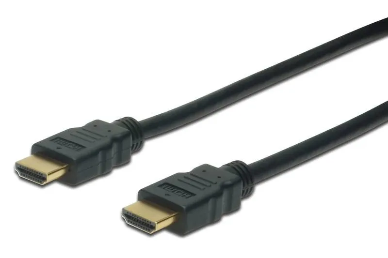 Cavo Di Collegamento Hdmi 4K 3D Con Ethernet Connettori Dorati Mt. 1 Tripla Schermatura - immagine 1