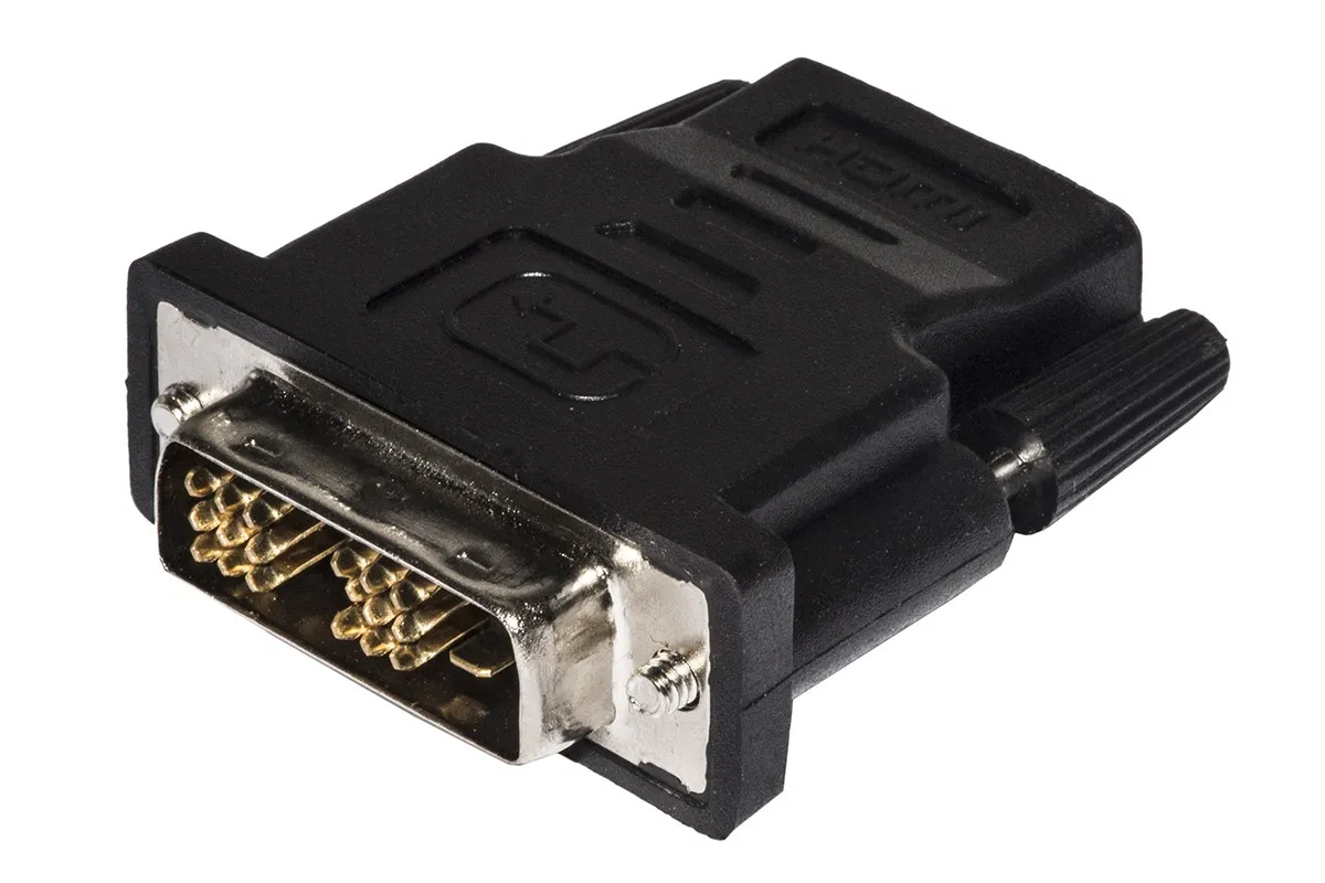 Adattatore Dvi Maschio 18+1 - Hdmi Femmina - immagine 1