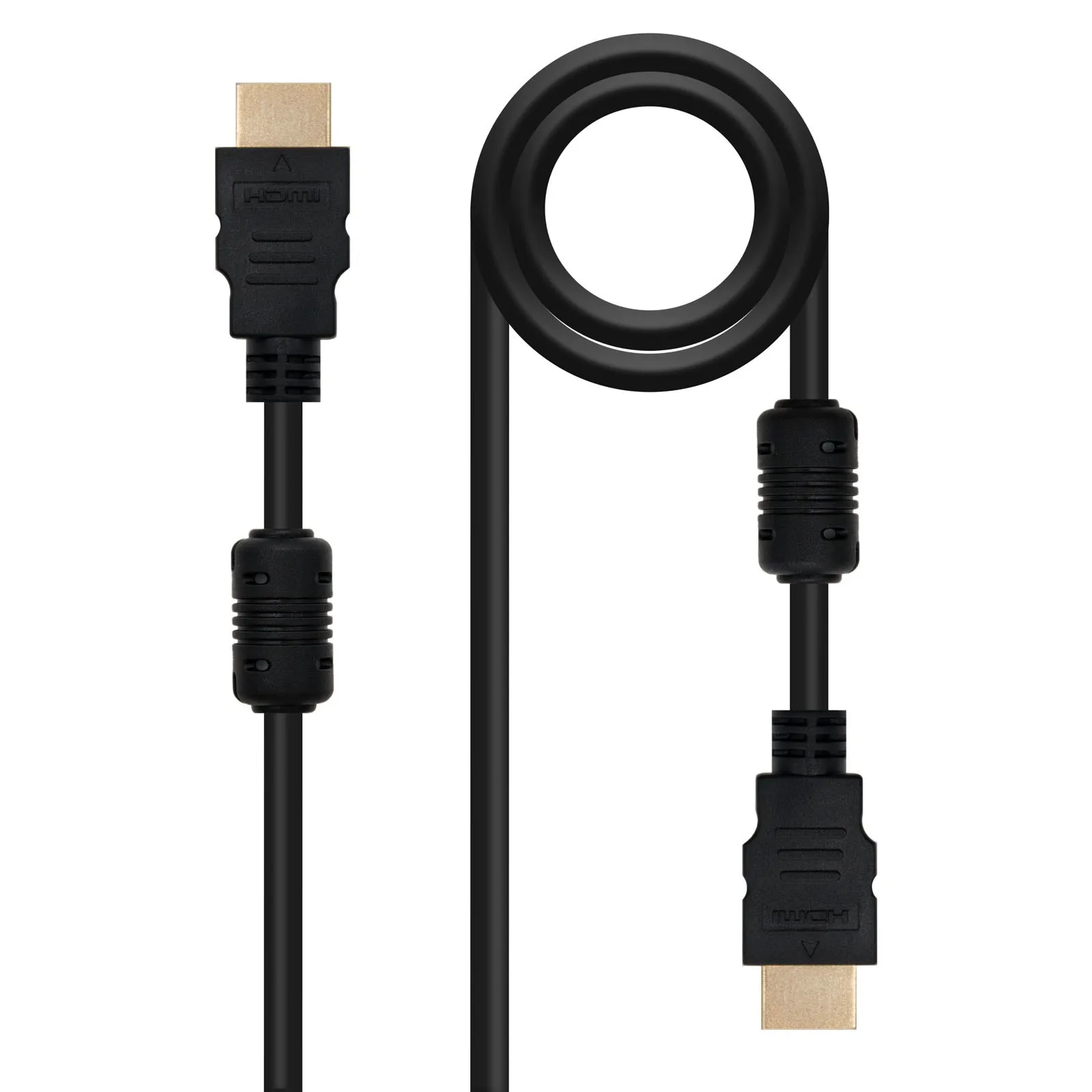 Nanocable 10.15.1802 cavo HDMI 18 m HDMI tipo A (Standard) Nero - immagine 1