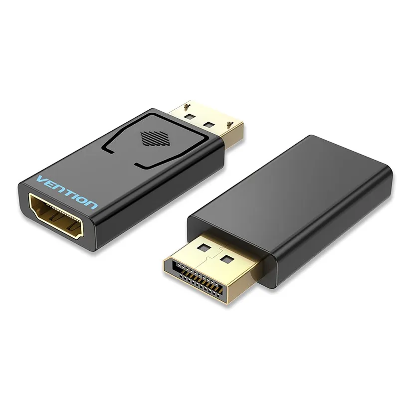 Vention HBKB0 adattatore per inversione del genere dei cavi DP HDMI Nero - immagine 1