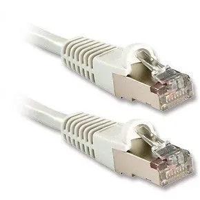 Lindy Cavo Di Rete Cat.6A S/Ftp Lszh Bianco 0.5M - immagine 1
