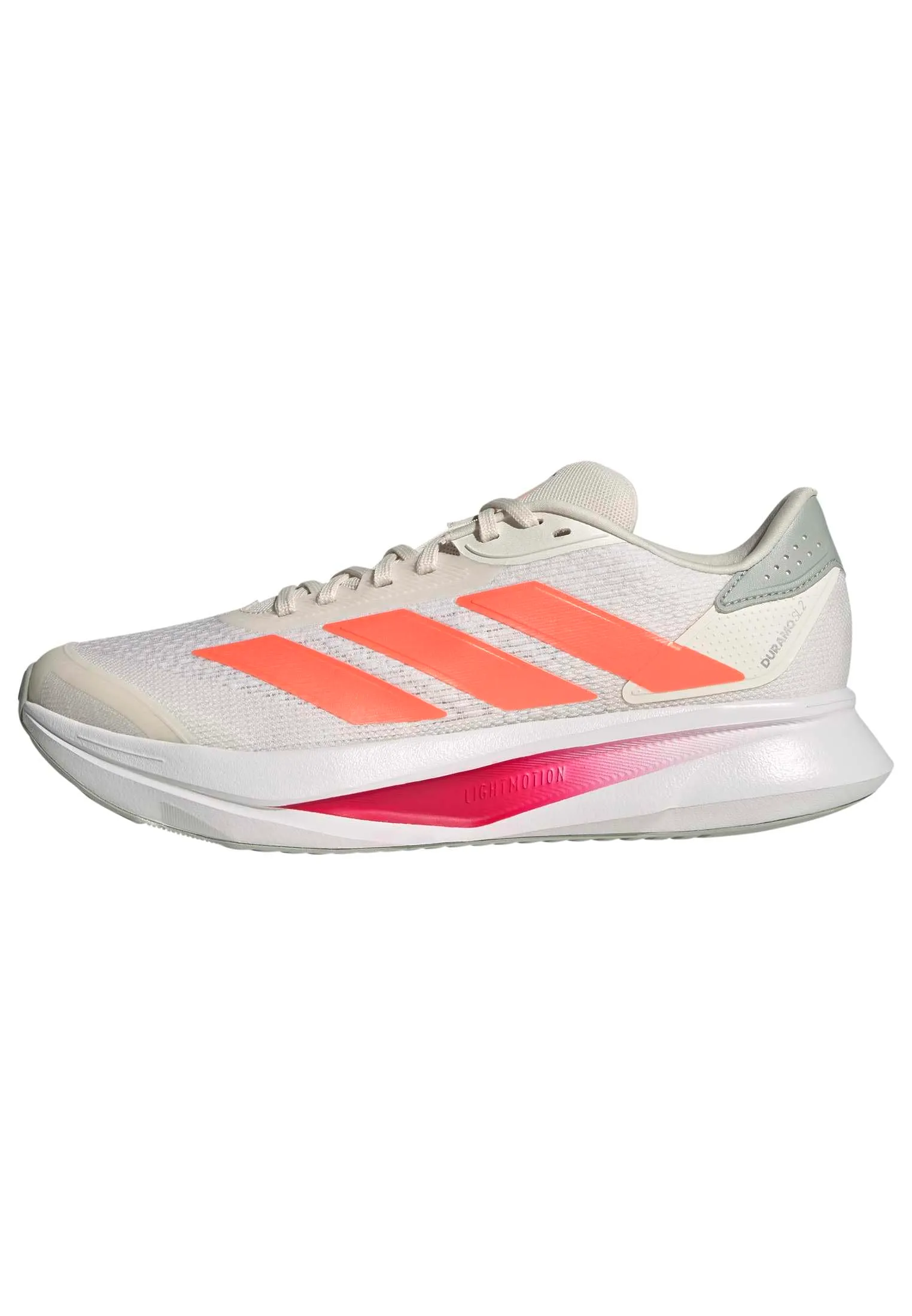 adidas Uomo Duramo SL 2 Running Shoes, off White/Lucid Orange/Wonder Silver, 36 2/3 EU - immagine 1
