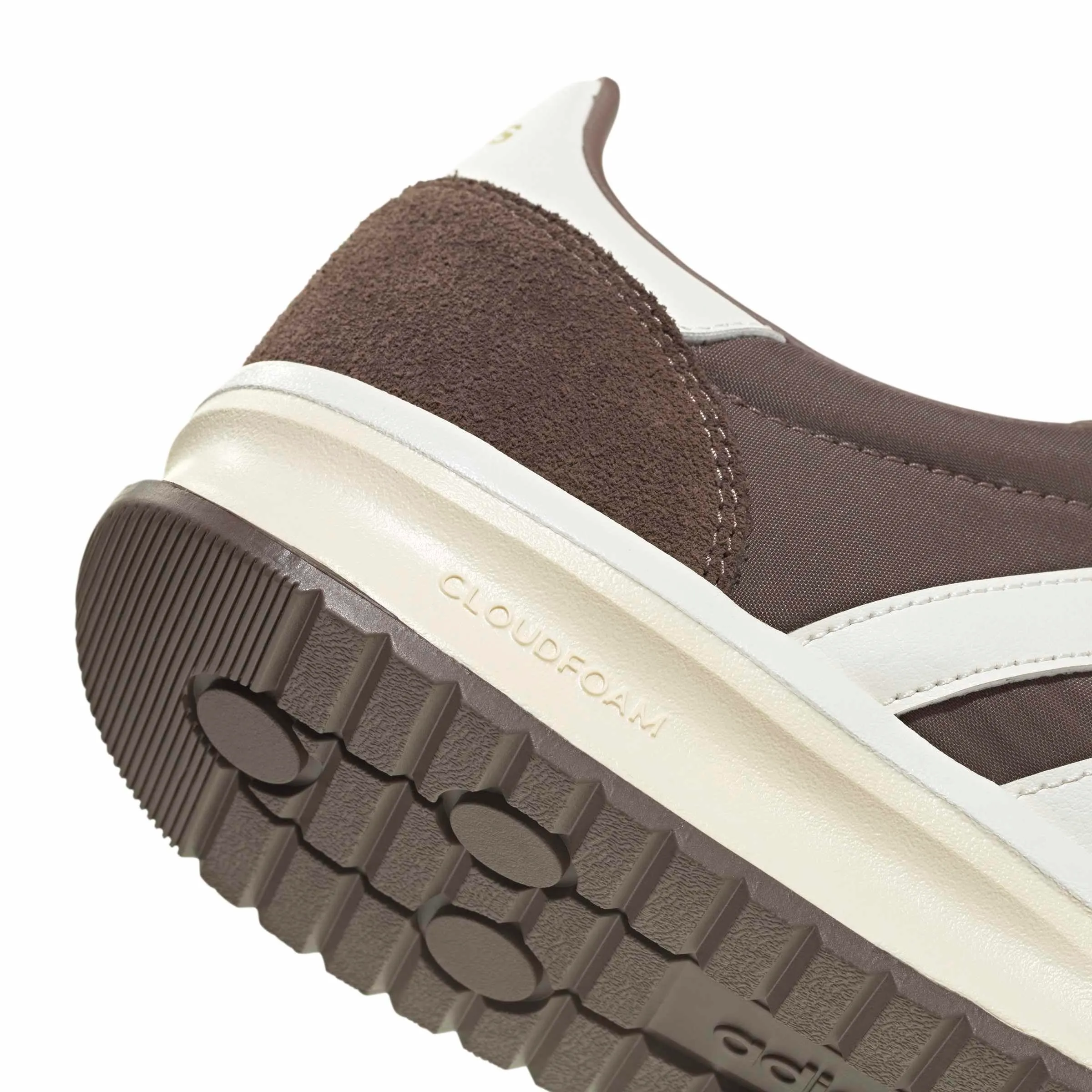 Adidas Uomo Run 70S 2.0 Shoes, Earth Strata/off White/Warm Vanilla, 42 2/3 EU - immagine 5