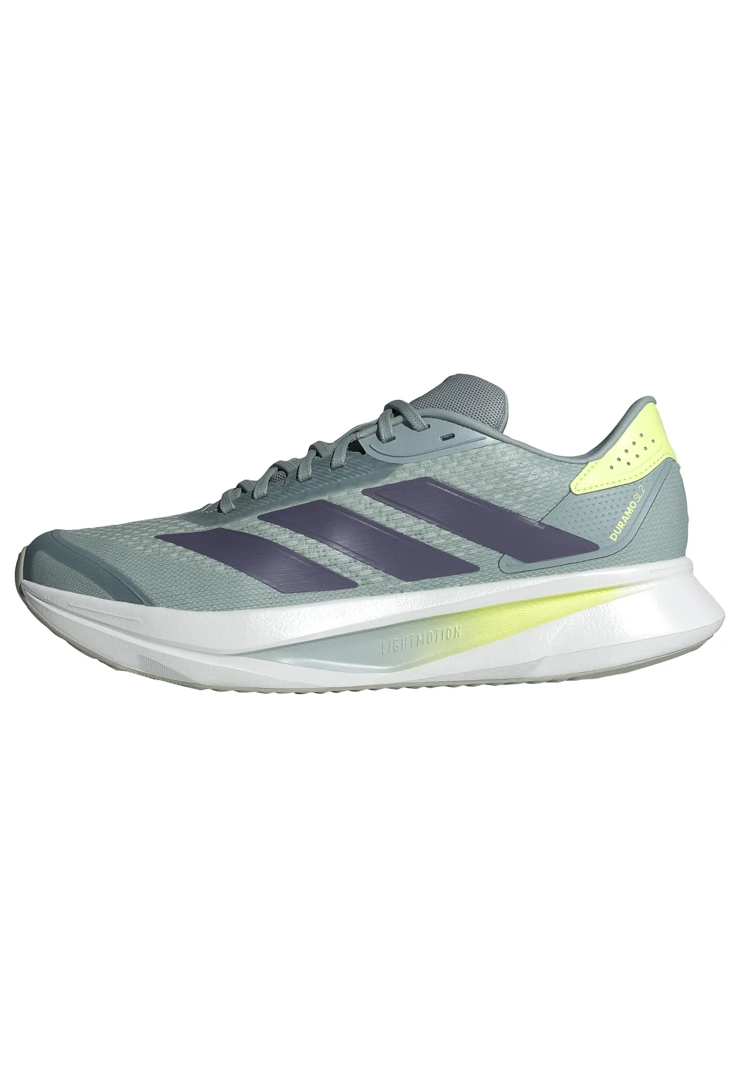adidas Uomo Duramo SL 2 Running Shoes, Wonder Sage/preloved Violet/Hi-RES Yellow, 48 EU - immagine 1