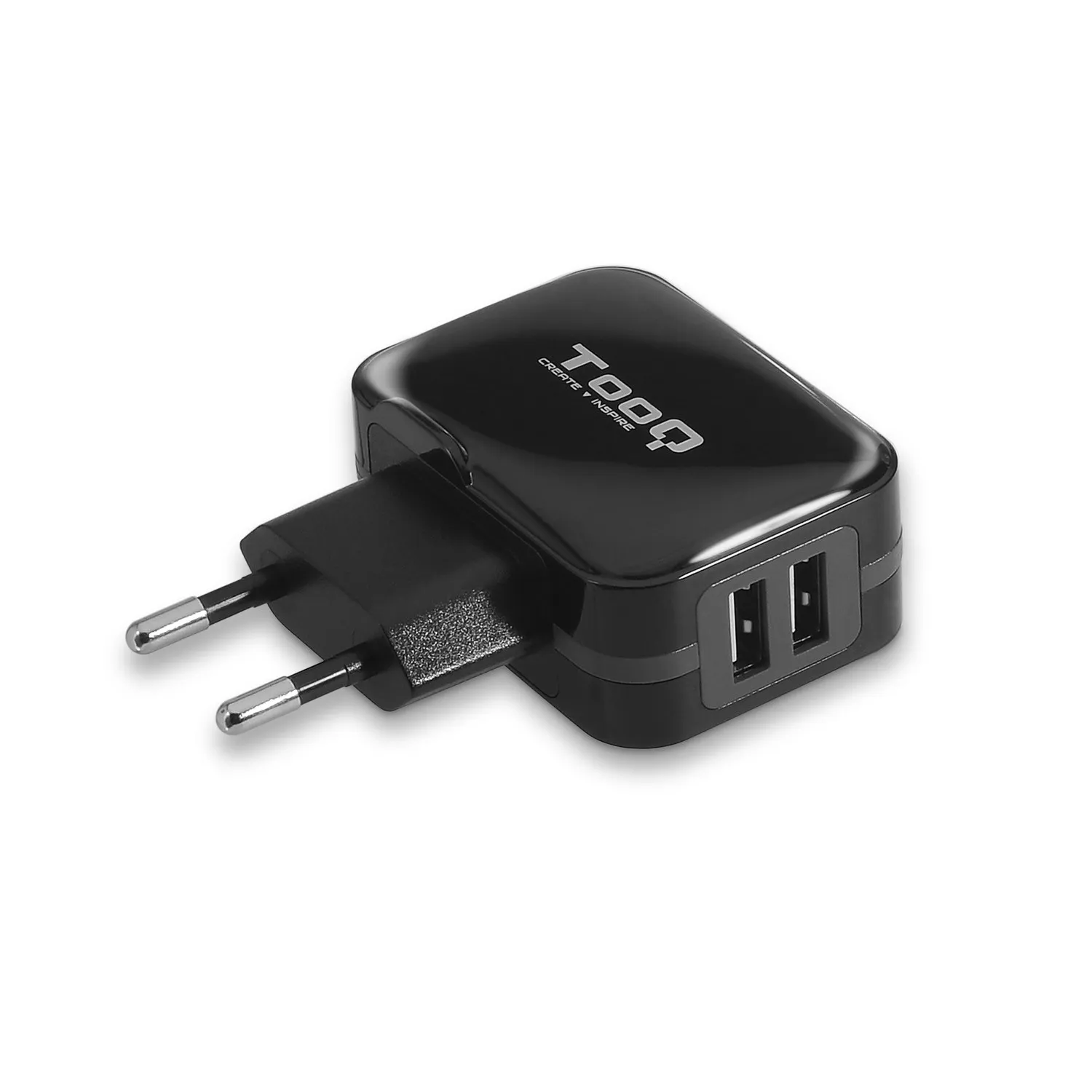 TooQ TQWC-1S02 Caricabatterie per dispositivi mobili Nero Interno - immagine 1
