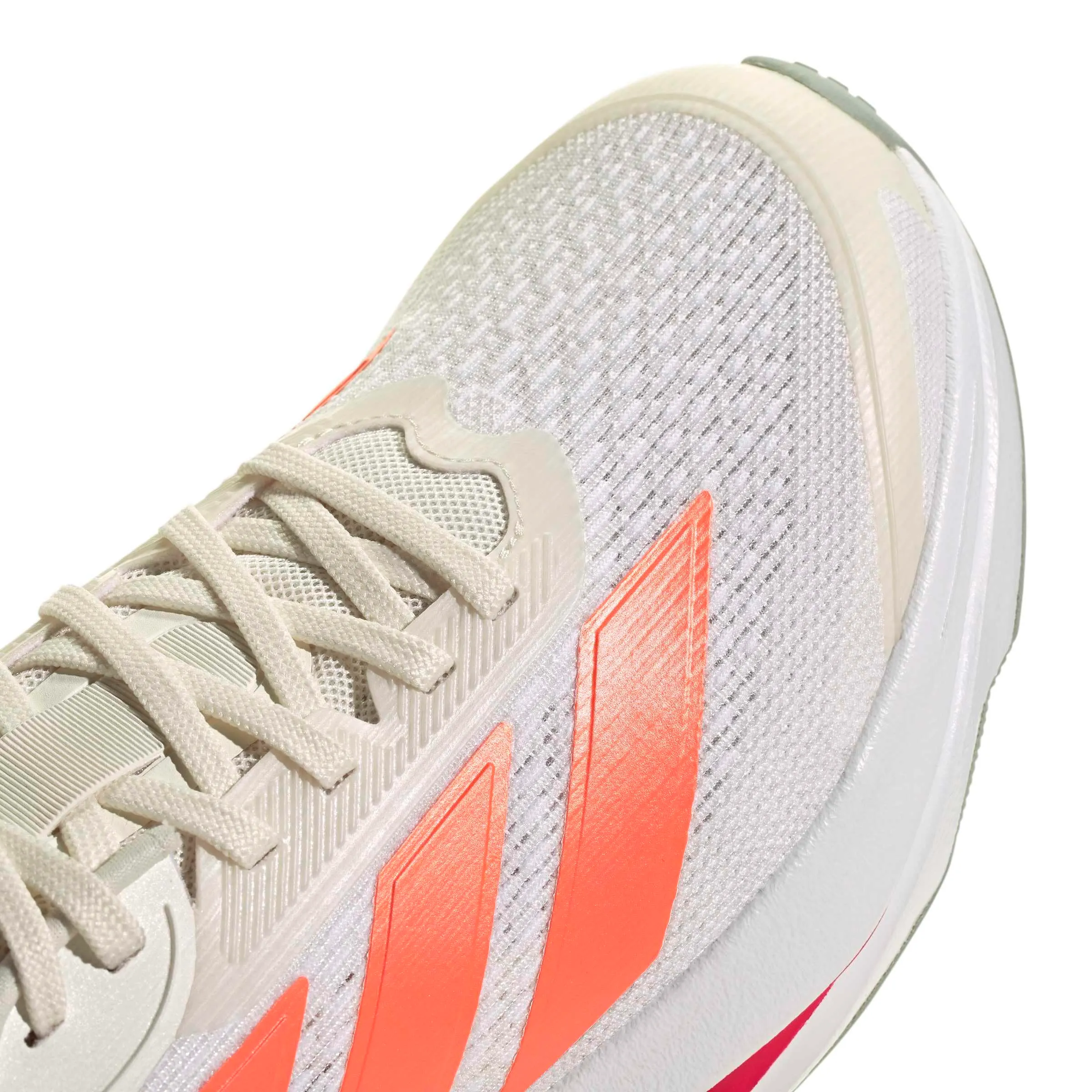 Adidas Uomo Duramo SL 2 Running Shoes, off White/Lucid Orange/Wonder Silver, 42 2/3 EU - immagine 5