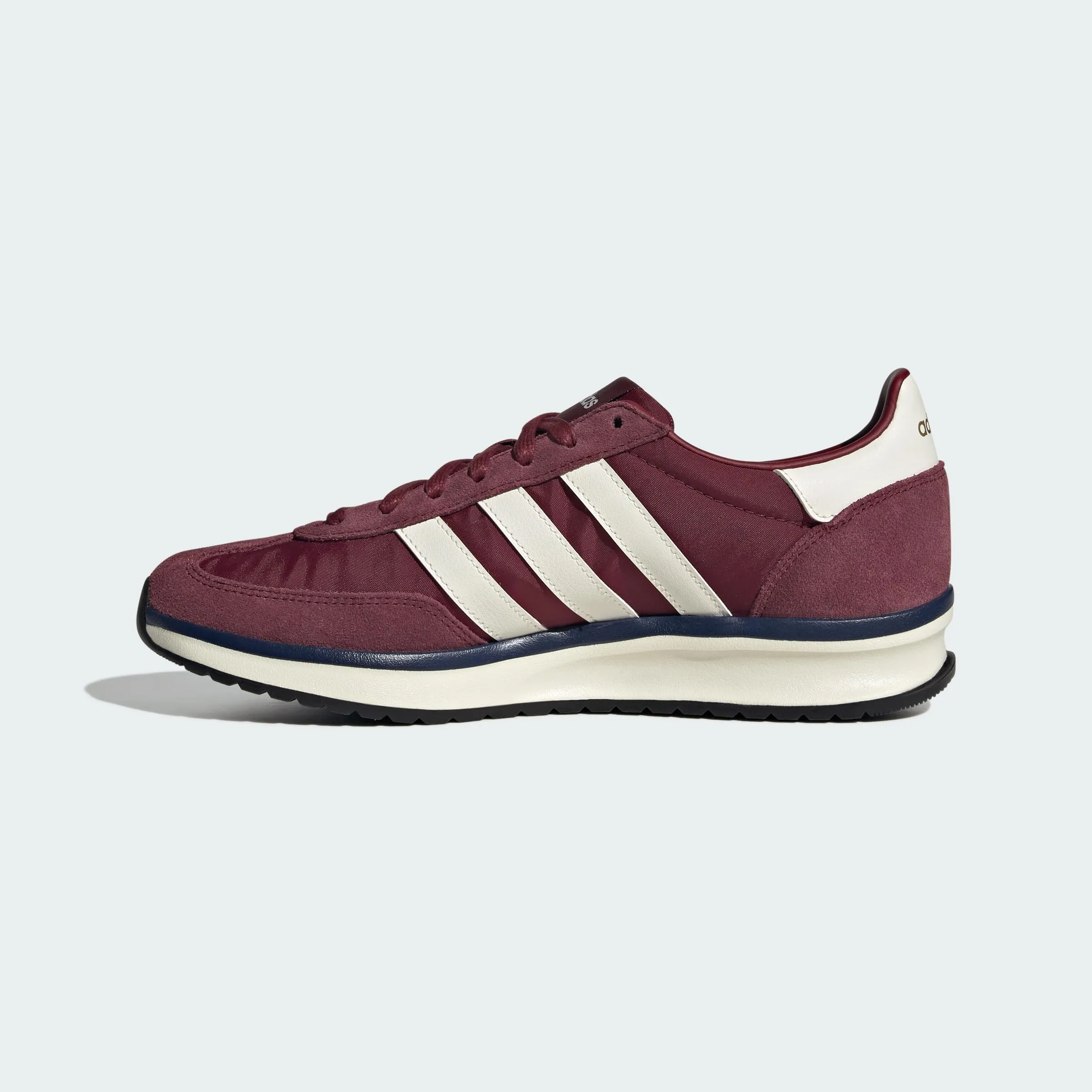 adidas Uomo Run 70S 2.0 Shoes, Shadow Red/off White/Dark Blue, 42 EU - immagine 4