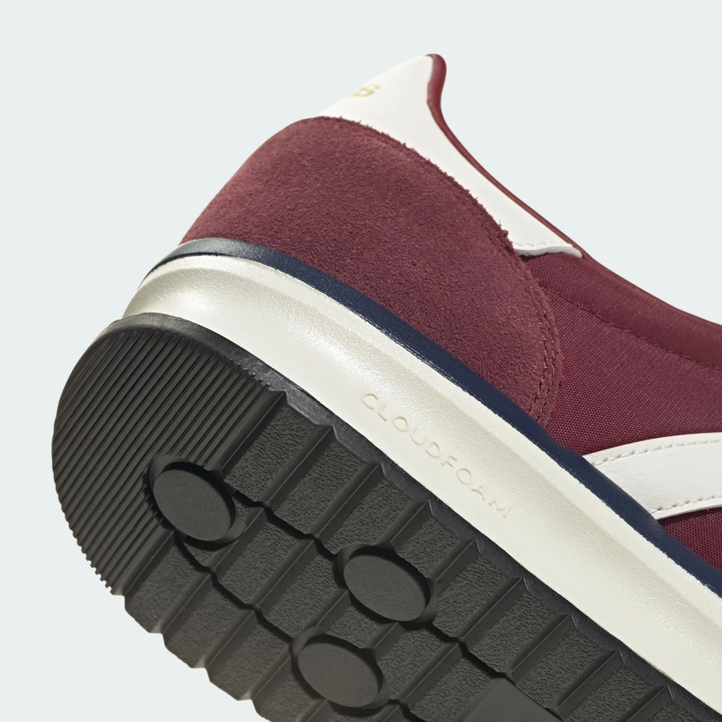 adidas Uomo Run 70S 2.0 Shoes, Shadow Red/off White/Dark Blue, 42 EU - immagine 6