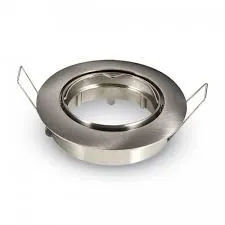 V-TAC VT-779RD Portafaretto orientabile rotondo da incasso per lampadine GU10 e GU5.3 - SKU 3588 - immagine 1