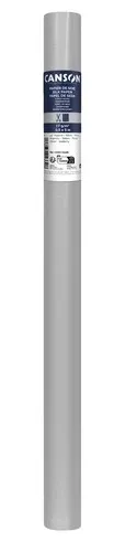 Rotolo di carta velina Canson 17 g/m² - Rotolo 50x500 cm - Ideale per lavori artigianali e decorazioni - Argento - immagine 1