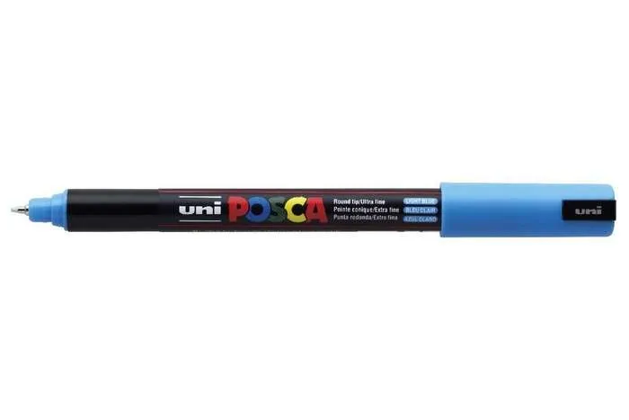 POSCA uni PC-1MR evidenziatore 1 pz Tipo di punta Blu - immagine 1