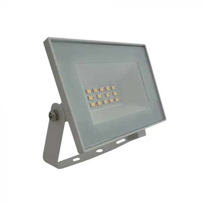 V-TAC Faro LED SMD 10W Slim E-Series con Driver Integrato Bianco 6500K IP65 - immagine 1