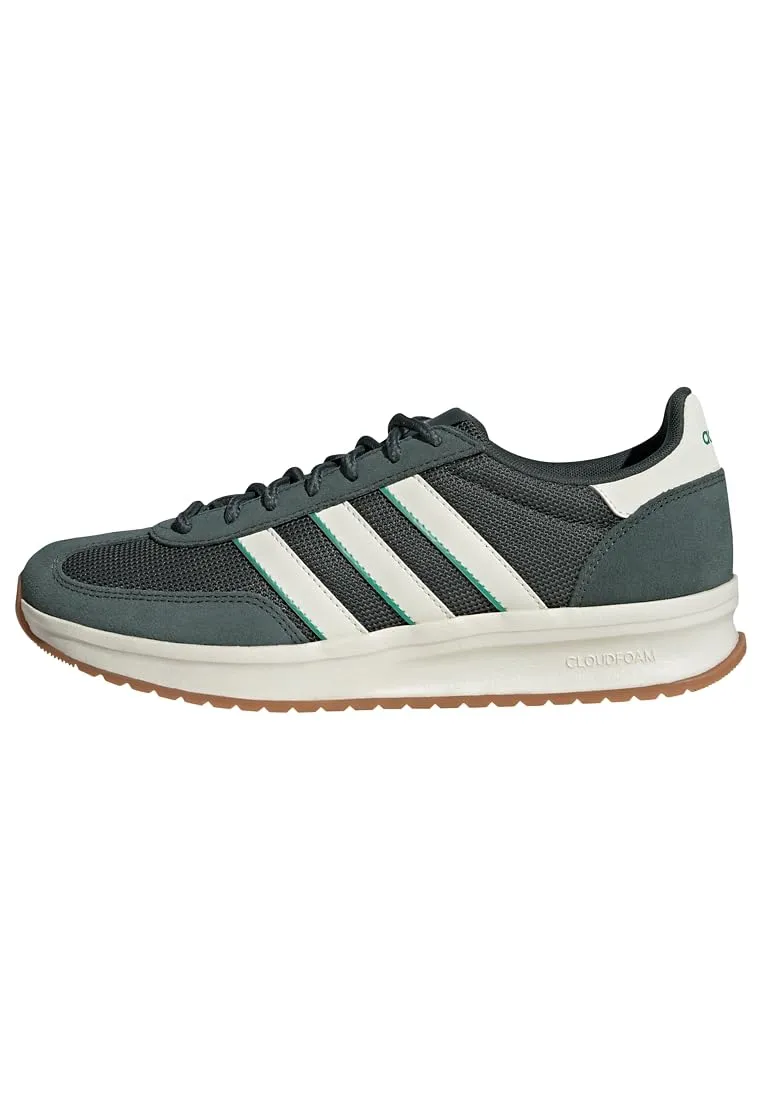 adidas Uomo Run 70S 2.0 Shoes, Legend Ivy/off White/Semi Court Green, 42 2/3 EU - immagine 1