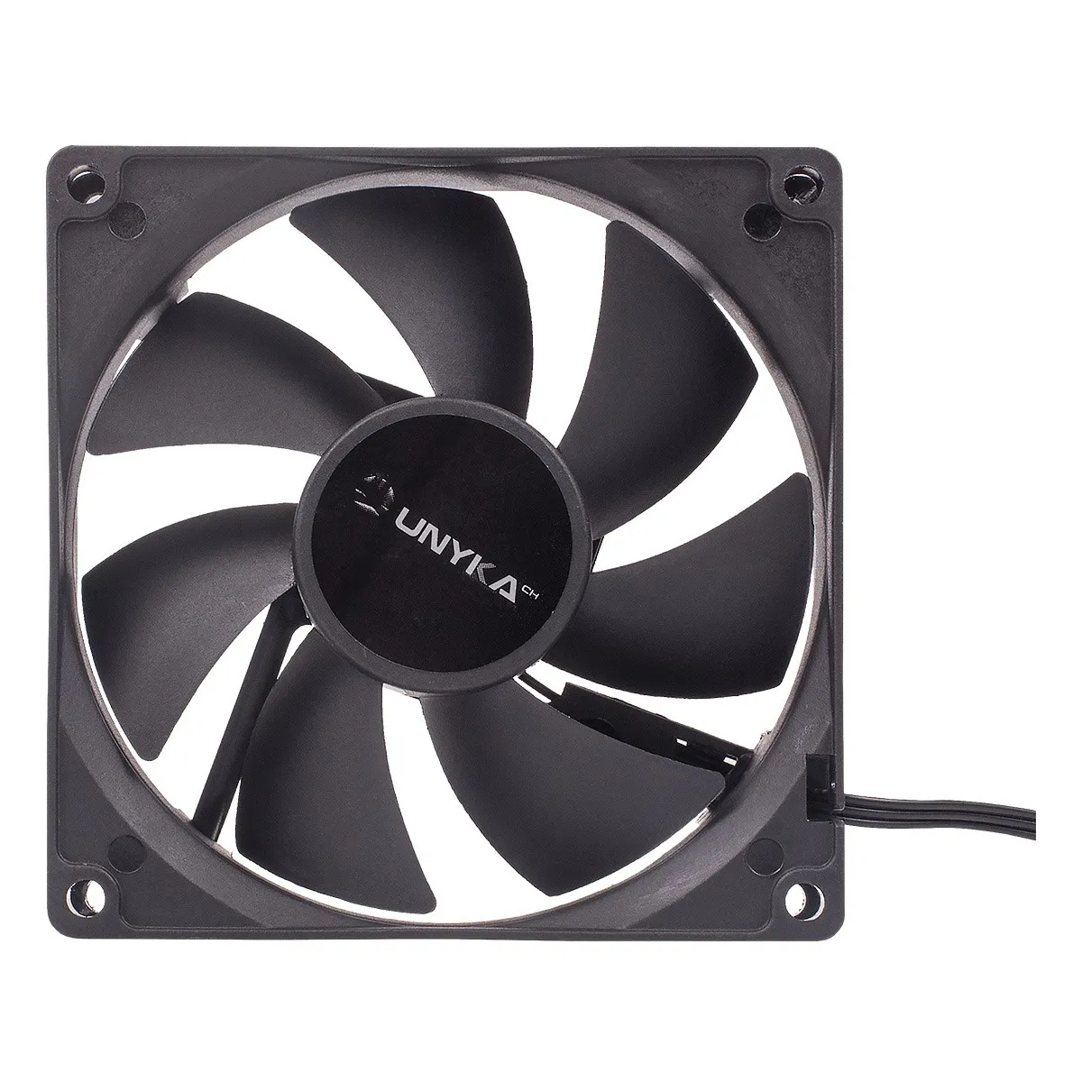 UNYKAch 90 mm Case per computer Ventilatore 9 cm Nero - immagine 1