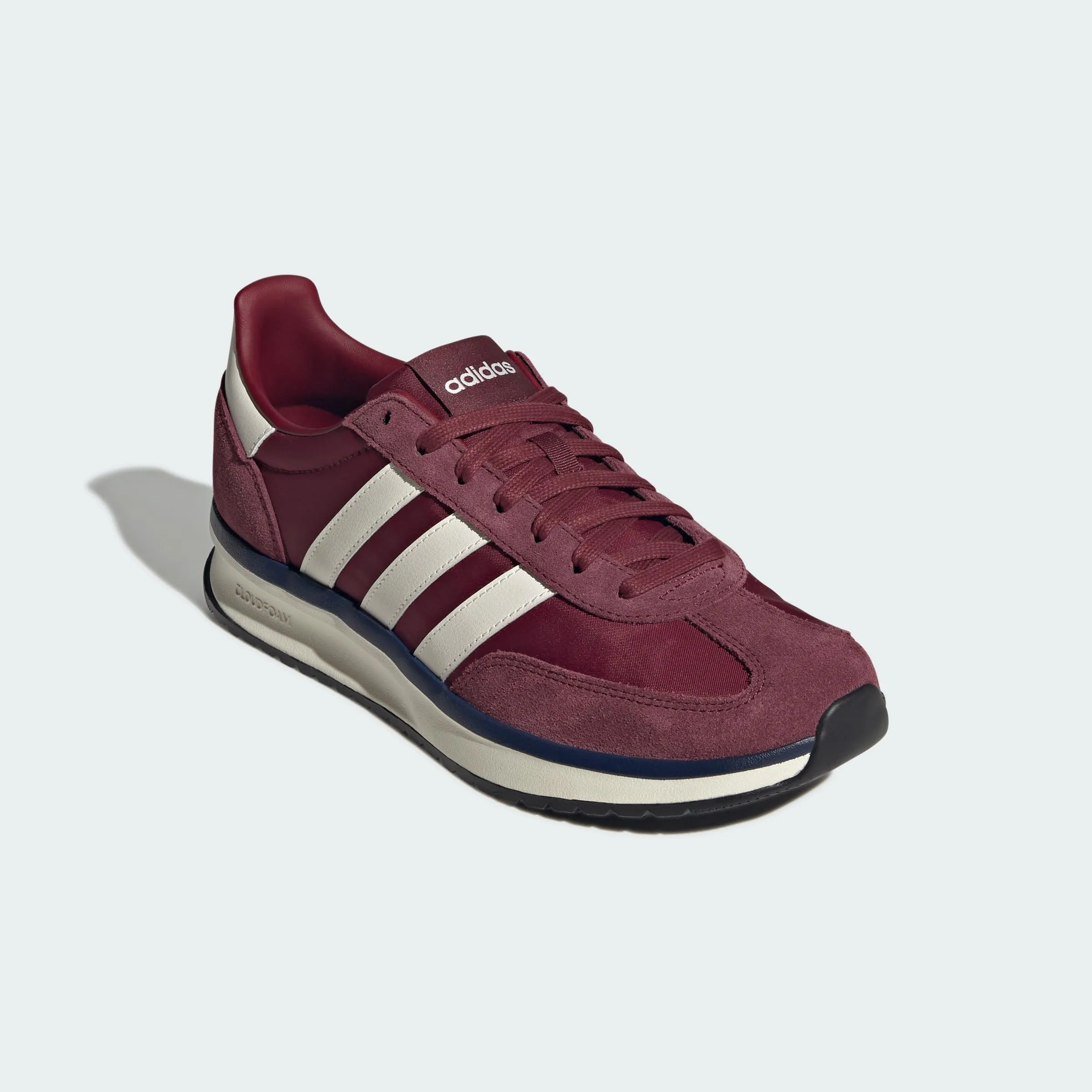 adidas Uomo Run 70S 2.0 Shoes, Shadow Red/off White/Dark Blue, 44 EU - immagine 7