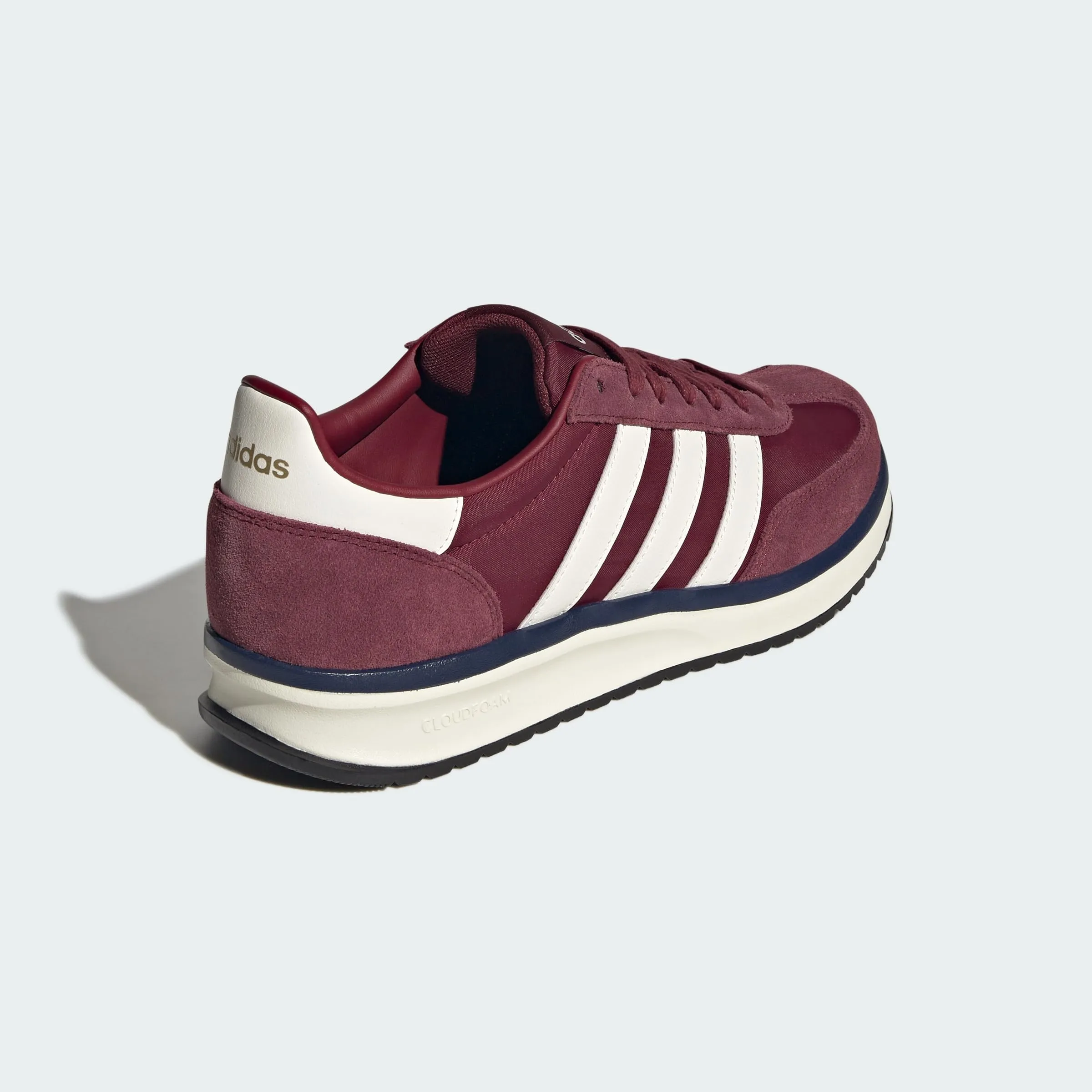 adidas Uomo Run 70S 2.0 Shoes, Shadow Red/off White/Dark Blue, 40 EU - immagine 8