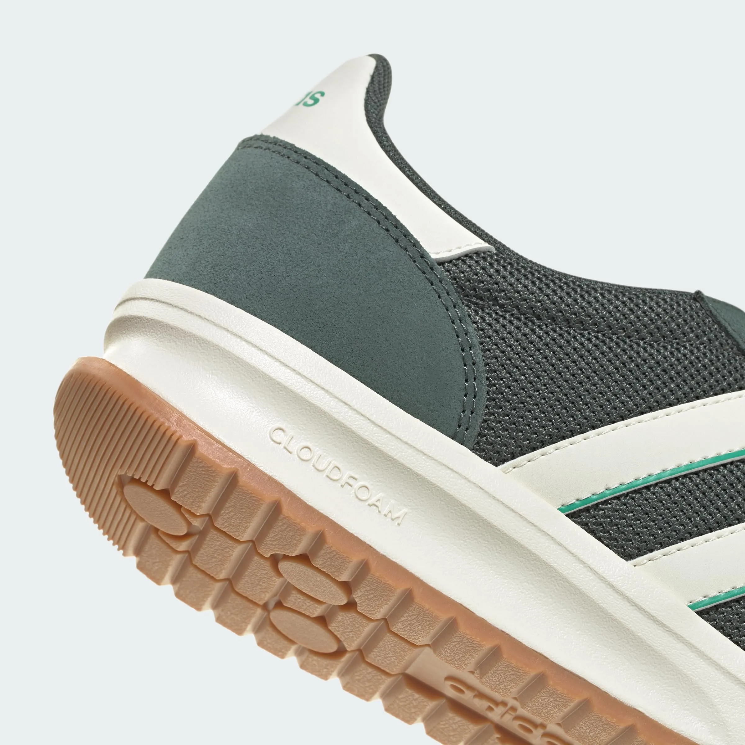 adidas Uomo Run 70S 2.0 Shoes, Legend Ivy/off White/Semi Court Green, 40 2/3 EU - immagine 6