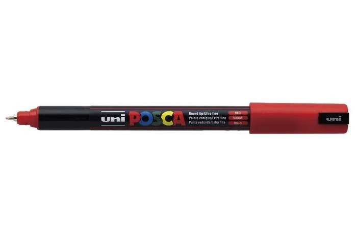 POSCA uni PC-1MR evidenziatore 1 pz Tipo di punta Rosso - immagine 1
