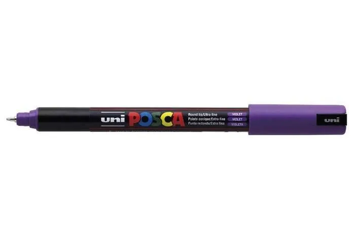 POSCA uni PC-1MR evidenziatore 1 pz Tipo di punta Viola - immagine 1