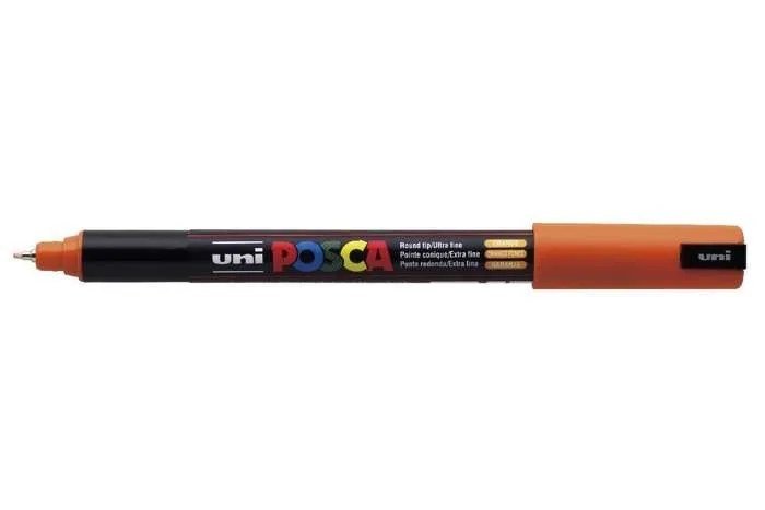POSCA uni PC-1MR evidenziatore 1 pz Tipo di punta Arancione - immagine 1