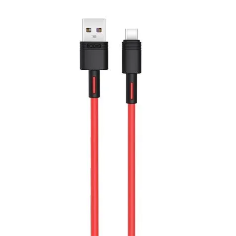 Cavo di ricarica rapida USB XO NBQ166 - Tipo C - 5 A - 1 m - Rosso - immagine 1