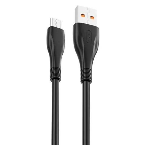 Cavo di ricarica rapida USB XO NB185 - Micro USB - 6 A - 1 m - Nero - immagine 1