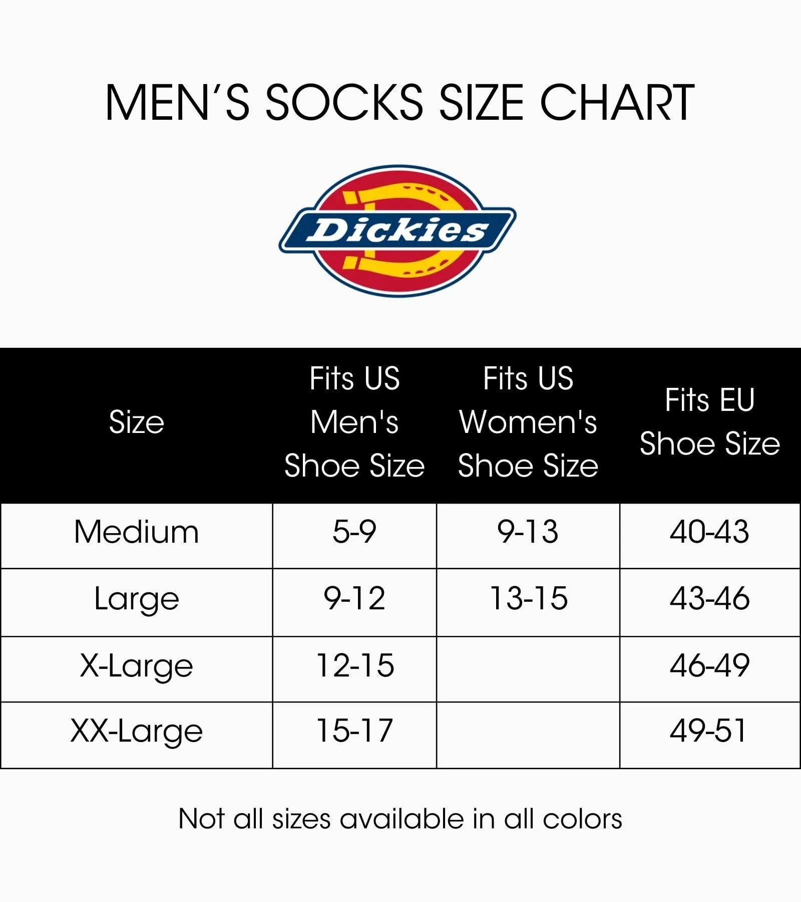 Dickies Dri-Tech Moisture Control Crew Calzini da uomo (confezione da 18), 3.0 Full Cushion Navy Marl (6 paia), Shoe Size: 6-12 - immagine 4