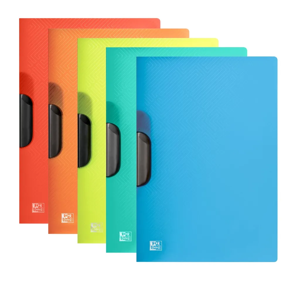 Oxford Urban cartellina con fermafoglio Polipropilene (PP) Colori assortiti Translucent - immagine 1