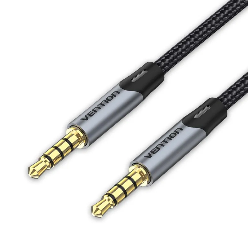 Vention BAQHG cavo audio 15 m 3.5mm TRRS Grigio - immagine 1