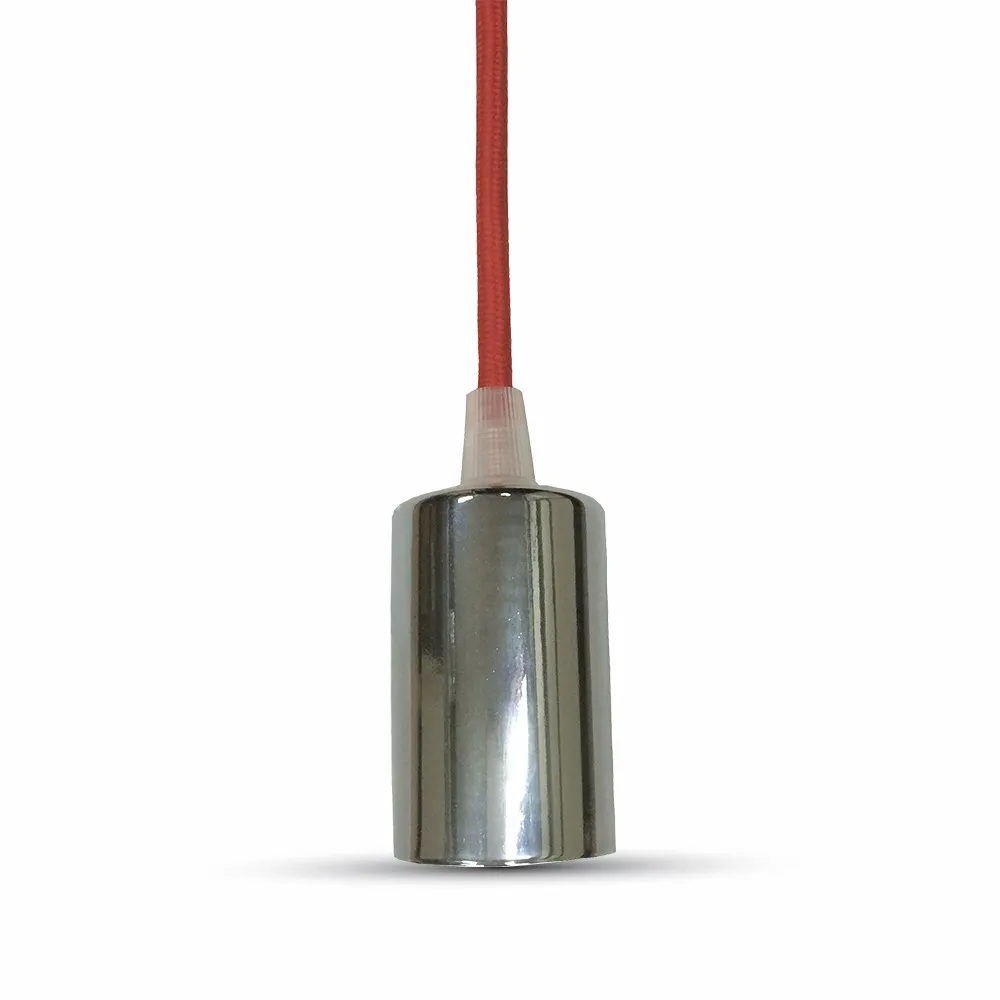 V-TAC VT-7338 illuminazione da soffitto Cromo Rosso E27 - immagine 1