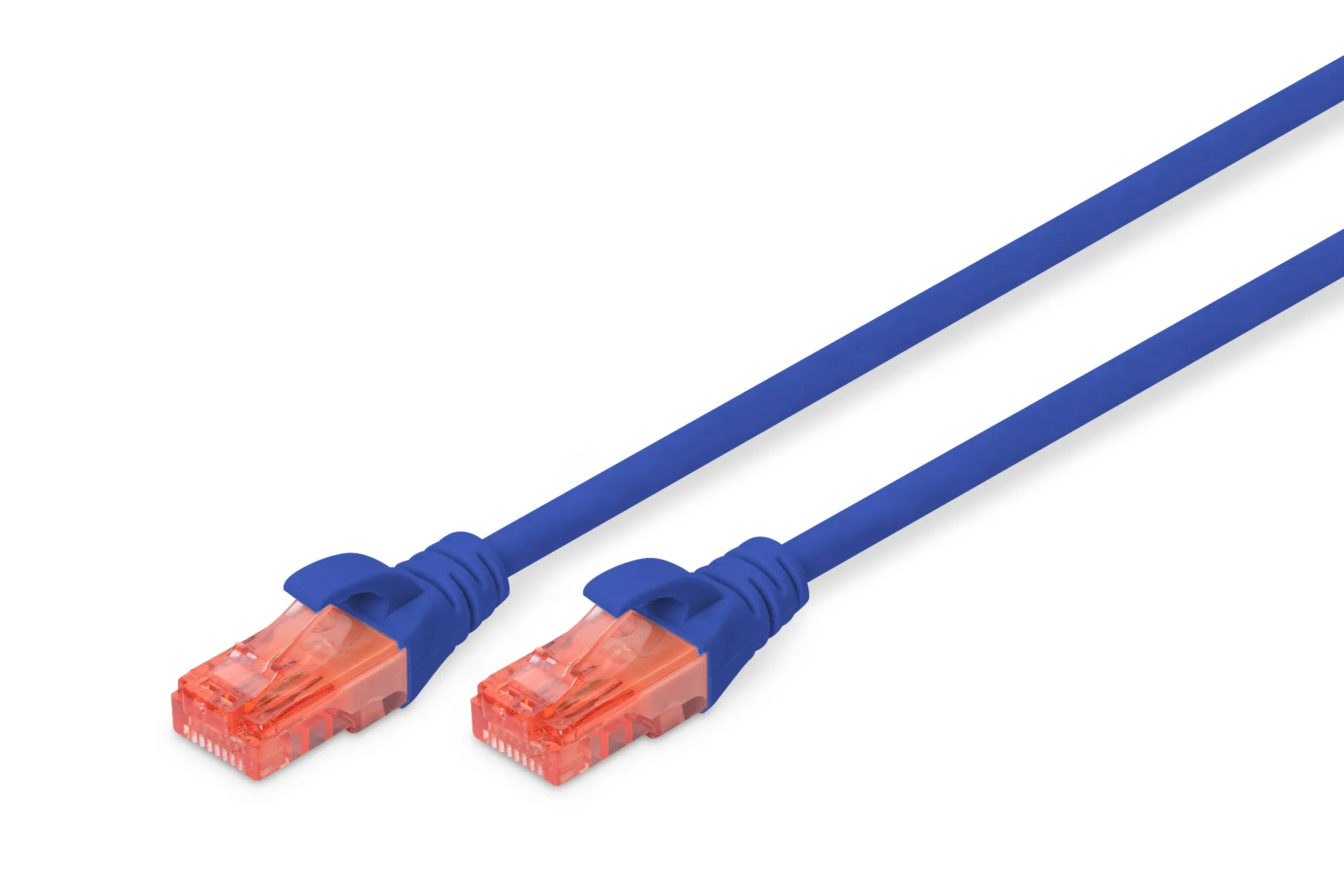 Cavo Rete Utp Cat 6 Non Schermato Mt 3 Blu - immagine 1