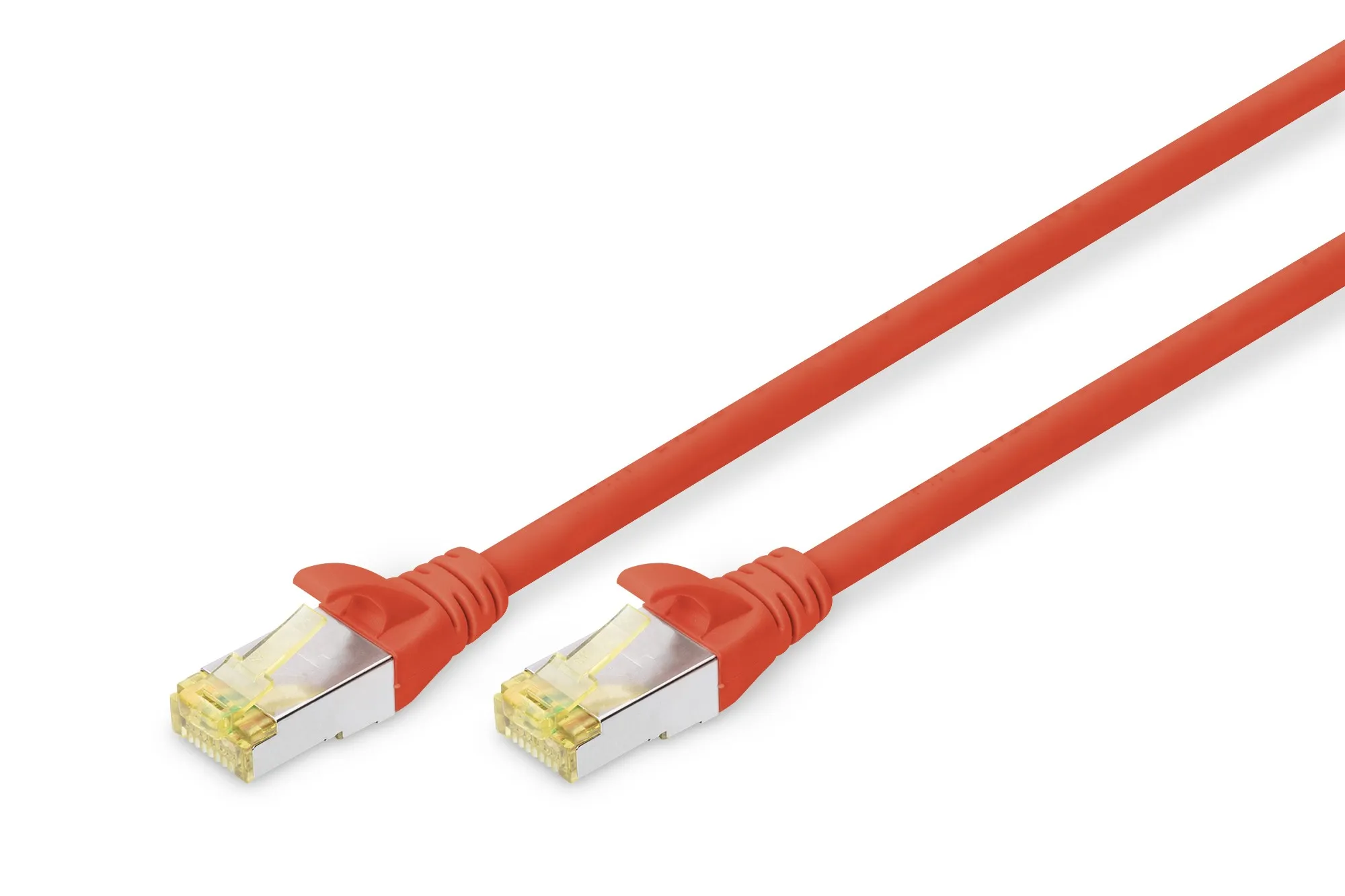 Cavo Rete S-Ftp Cat.6A Doppia Schermatura Lsoh Colore Rosso Mt. 05 - immagine 1