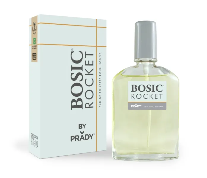 Prady Colonia de Hombre Bosic Rocket - Frasco de 90 ml - Spray Pulverizador - immagine 1