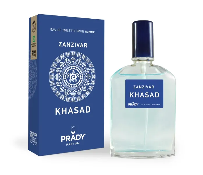 Prady Colonia da uomo Khasad Zanzibar - Flacone da 90 ml - Spray - immagine 1