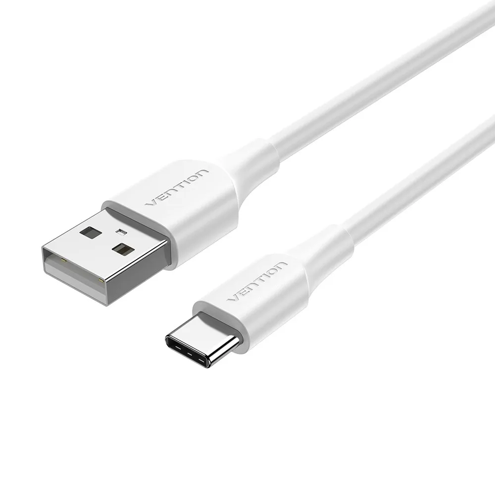 Vention CTHWH cavo USB USB 2.0 2 m USB A USB C Bianco - immagine 1