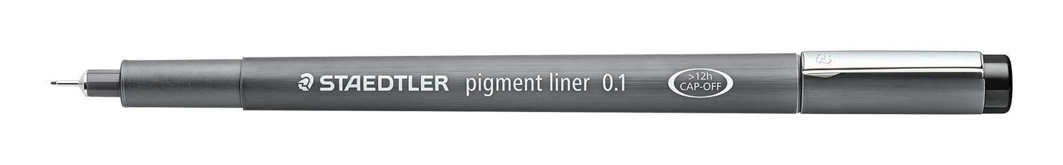 Staedtler Pigment Liner 308 penna tecnica Fine Nero 1 pz - immagine 1
