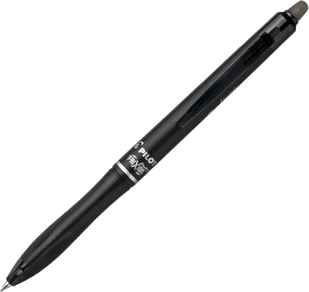 Pilot Frixion Ball Plus Boligrafo Borrable - Punta de 0.7mm y Trazo de 0.35mm - Recargables - 80% de Plastico Reclclado - Color Negro - immagine 1