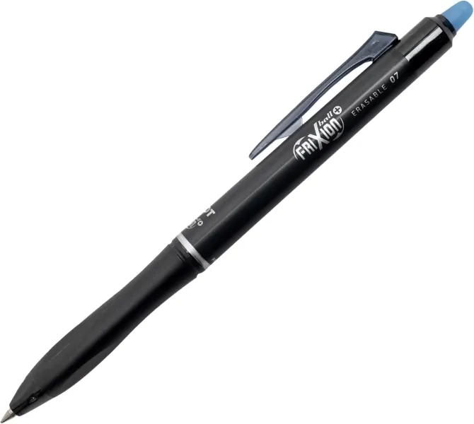 Penna cancellabile Pilot Frixion Ball Plus - Punta da 07 mm tratto da 035 mm - Ricaricabile Blu - immagine 1