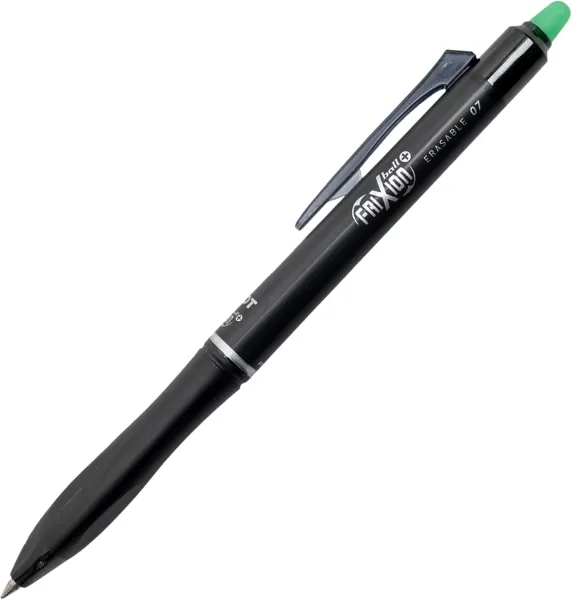 Penna cancellabile Pilot Frixion Ball Plus - Punta da 07 mm e tratto da 035 mm - Ricaricabile Verde - immagine 1