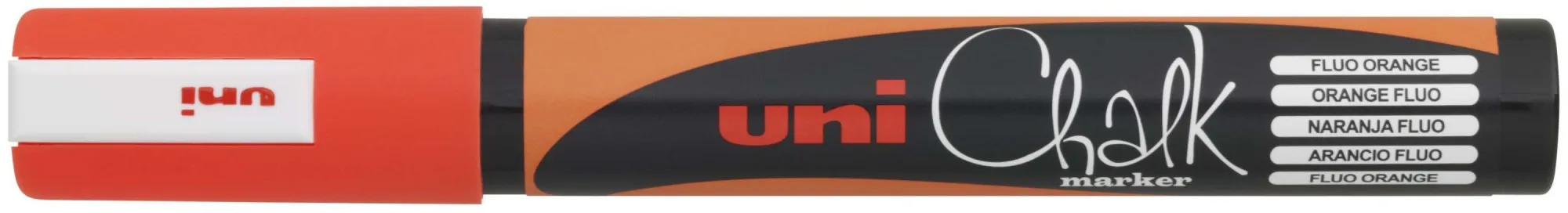 Uni-Ball ChalkGlass Chalk evidenziatore in gesso Arancione 1 pz - immagine 1