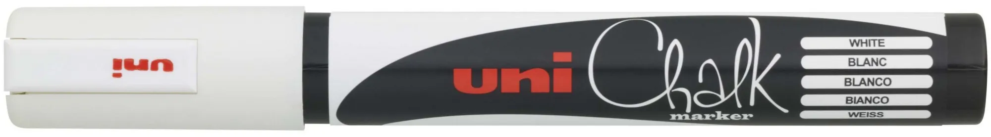 Uni-Ball ChalkGlass Chalk evidenziatore in gesso Bianco 1 pz - immagine 1