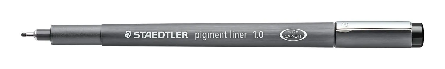 Staedtler Pigment Liner 308 penna tecnica Fine Nero 1 pz - immagine 1