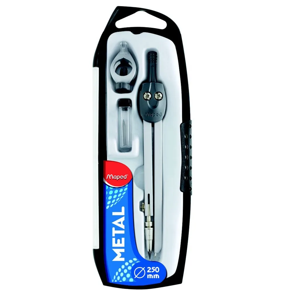 Maped 197512 compasso Nero Argento - immagine 1