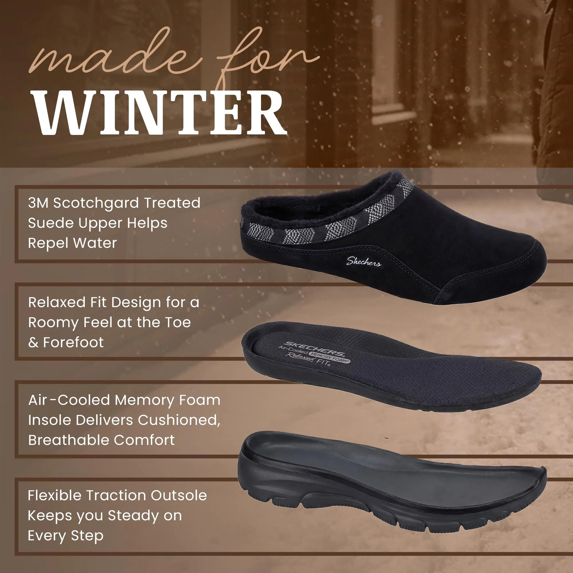 Skechers, nero/nero, 38 EU - immagine 4