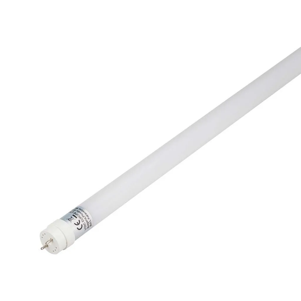 V-TAC Tubo LED T8 18W G13 120cm in Nanoplastica 4000K - immagine 1