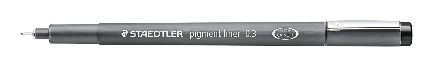 Staedtler Pigment Liner 308 penna tecnica Fine Nero 1 pz - immagine 1