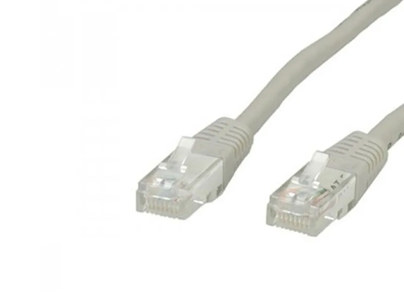 Cavo Rete Utp Cat.5E 3Mt Gr Non Schermato Adj - immagine 1
