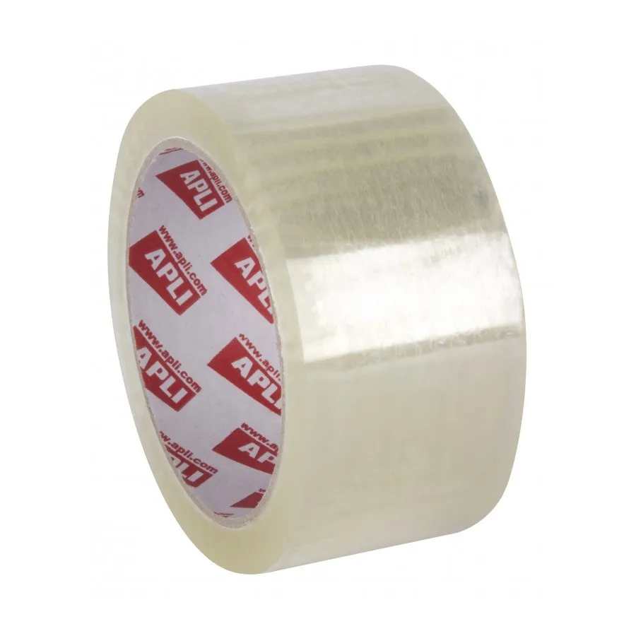 Apli nastro Acrilico Trasparente - PP - Lucido - 48 mm x 66 m 25 ?m - immagine 1